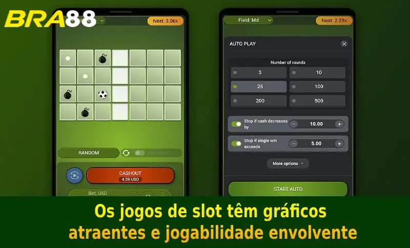 O jogo de slot tem gráficos atraentes e jogabilidade interessante